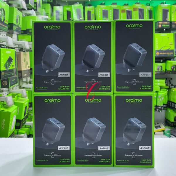 Oraimo PowerGaN 36 Pro OCW-7331UN 36W Wall Charger