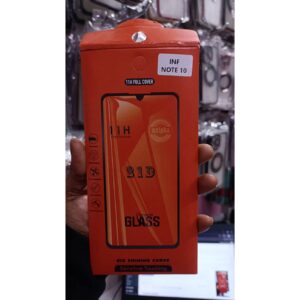 10 Infinix Note 10 Screen Glass Protector-Full HD Cover