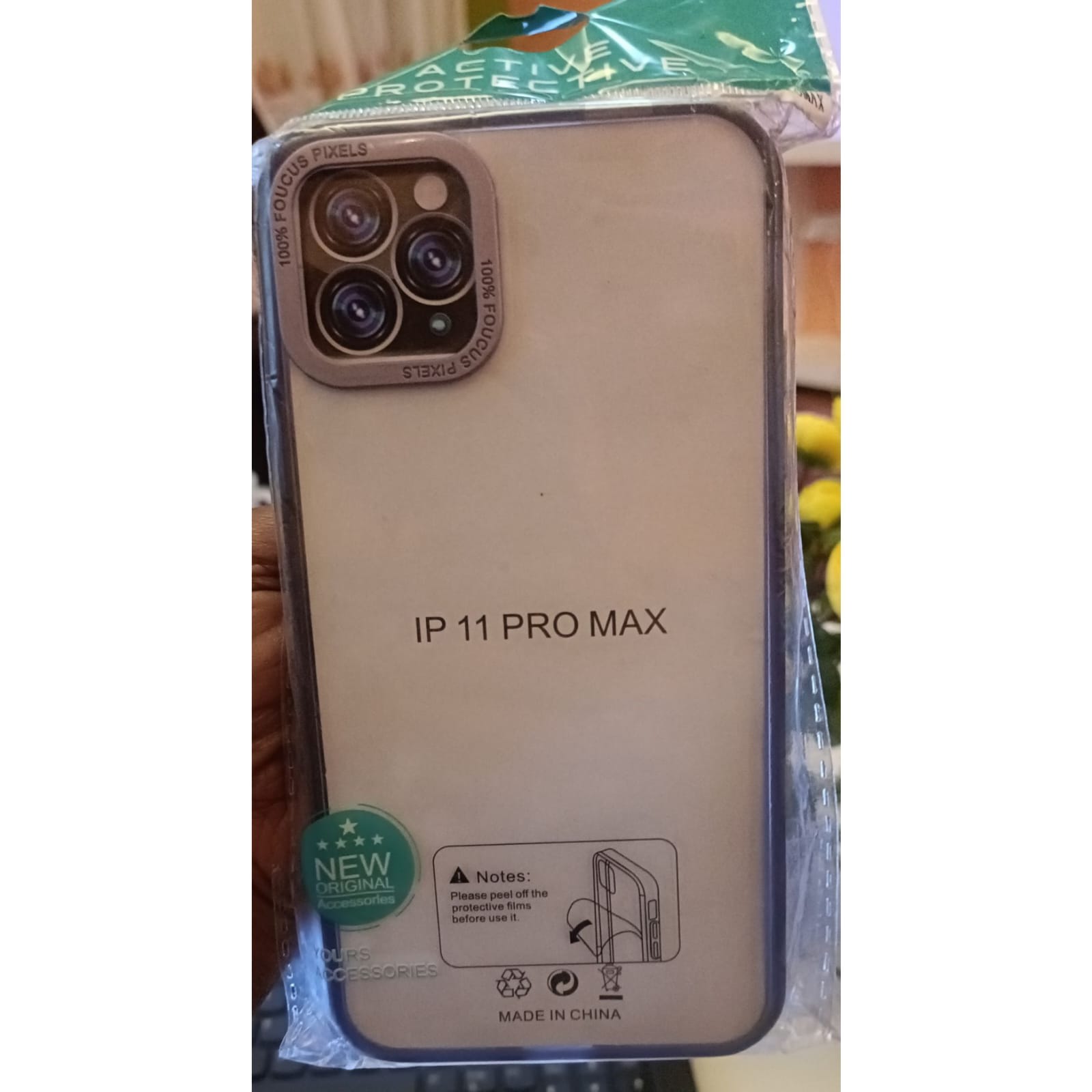 Clear/Transparent Phone Case Cover for iPhone 11 Pro Max