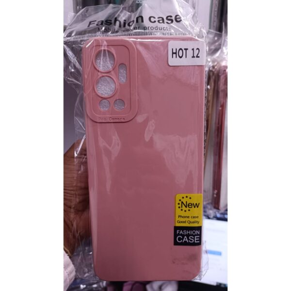 Silicone Soft Back Cover Case for Infinix Hot 12
