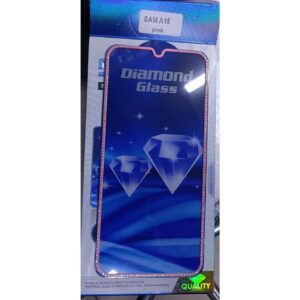 Diamond Mobile Phone Screen Glass Film pink for samsung A 15