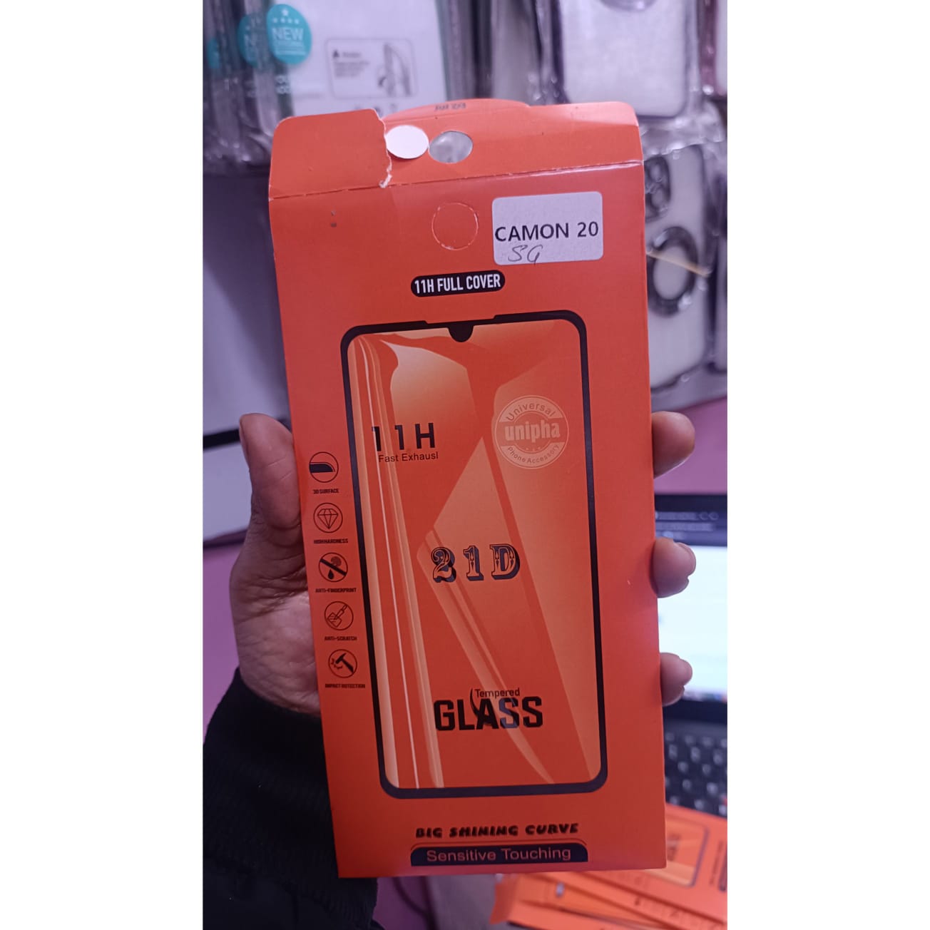 Tecno Camon 20 Screen Protector-Full Cover