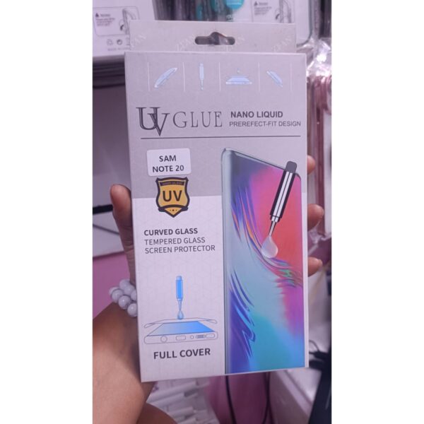 For Samsung Galaxy Note20 Screen Protector - Nano Optics Curved Liquid Full Glue Glass