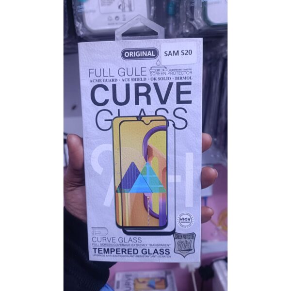 Curved Tempered Glass For Samsung Galaxy S20