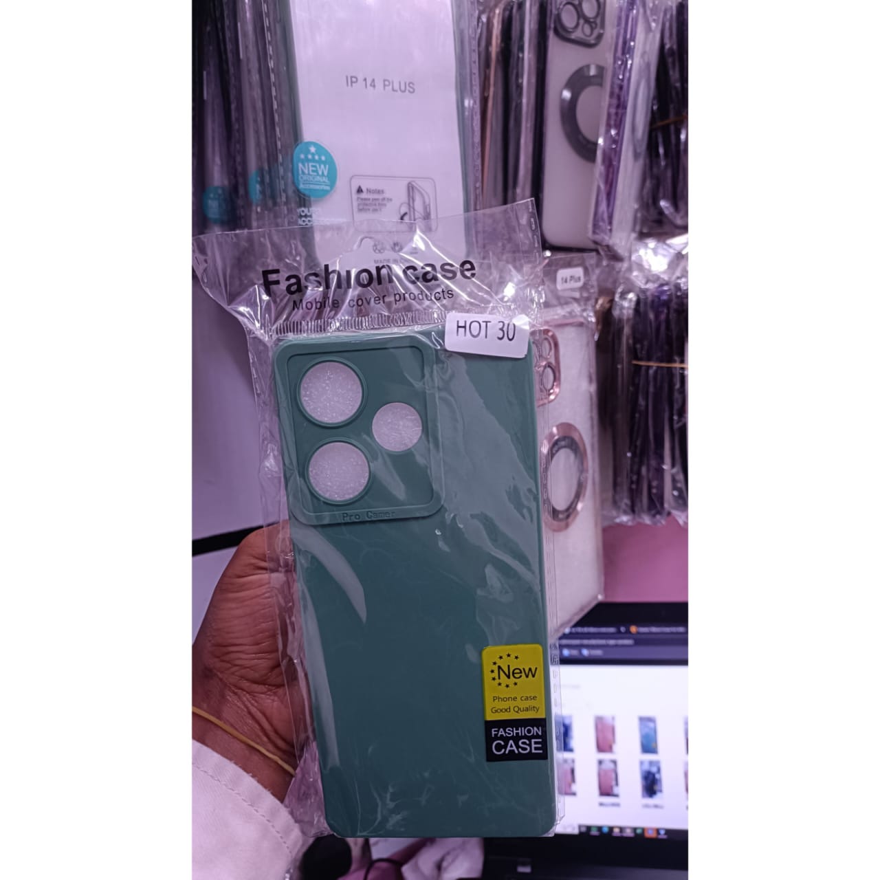 soft silicon case infinix hot 30