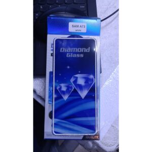 diamond Mobile Phone Screen Glass Film white for samsung A73