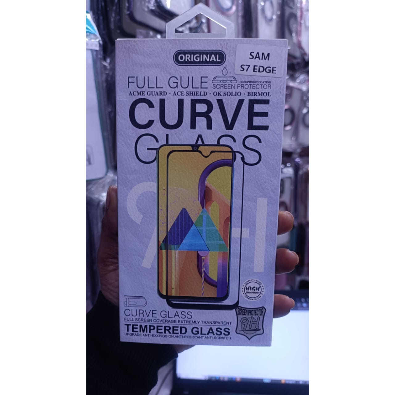 Curved Tempered Glass For Samsung S7 Screen Glass