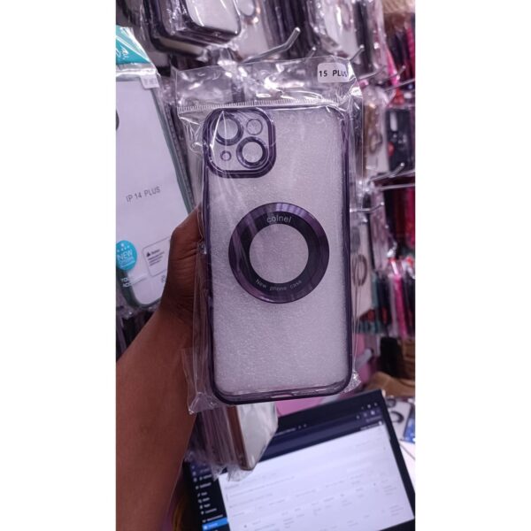 Iphone 15 plus clear cover