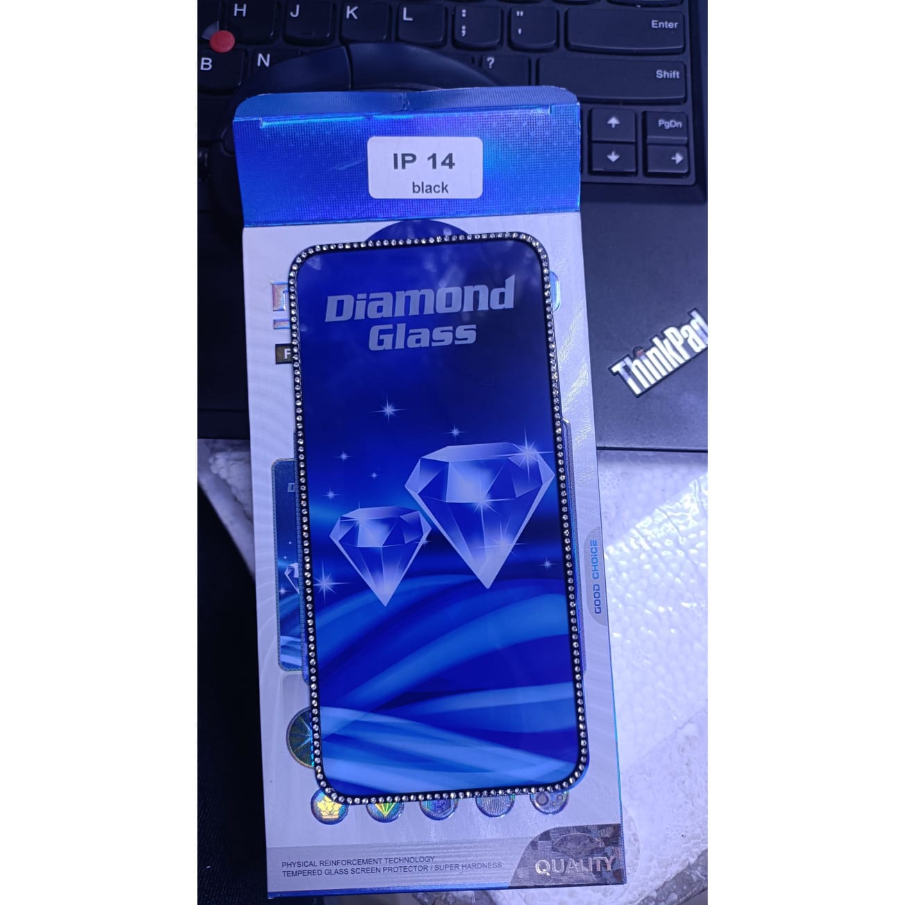 Diamond Mobile Phone Screen Glass Film Back for Iphone 14