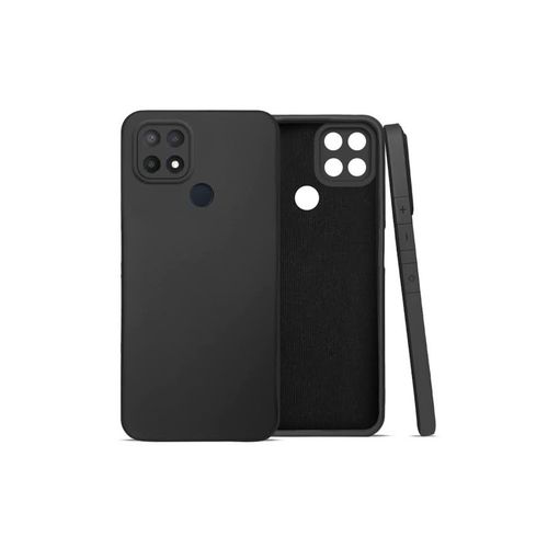 Oppo A15 Silky Soft Classic Silicone Protective Back Case