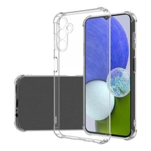 Samsung A14 5G Case Samsung A14 5G Case,Samsung A14 5G Phone Case Clear Transparent Reinforced Corners TPU Shock-Absorption Flexible Cell Phone Cover for Samsung A14 5G - Transparent