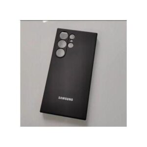 Samsung Galaxy S23 Ultra Liquid Silicone Case/cover- BLACK