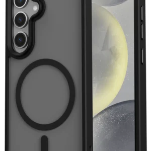 Samsung Galaxy S25 Plus Case with MagSafe Qi2 Back Cover Matte Black Samsung Galaxy S25 Plus Case with MagSafe Back Cover Matte Black