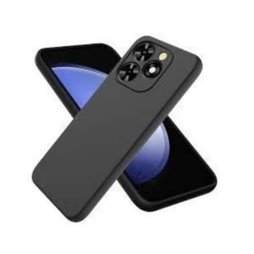 Tecno Spark 20 Pro Black Soft Silicone Phone Case/ Cover