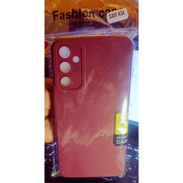 Samsung Silicone Case Cover For .Galaxy A34 5G