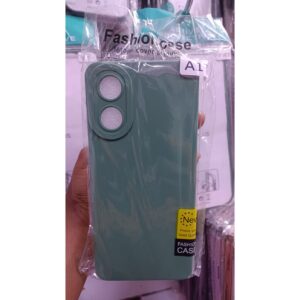 a17 Green Soft Silicone Slim Smooth Phone Case Cover for Oppo A17