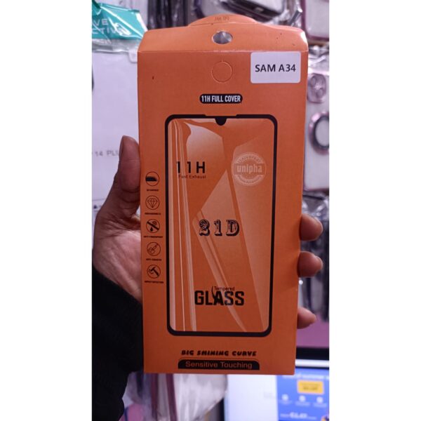 Samsung Galaxy A34 Screen Protector-Full Glass