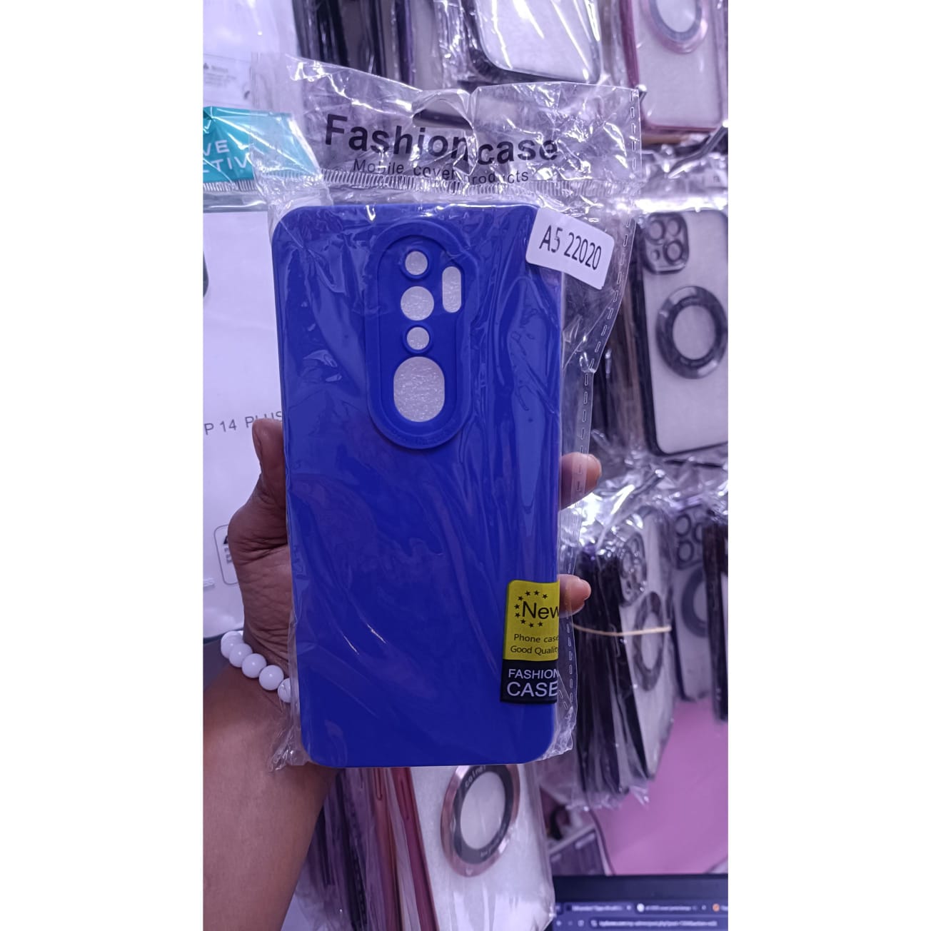 Silicon Case Protection Drop-proof , Shock- Proof , Anti-Scratch For Oppo A5 2020