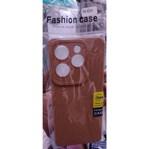 Soft Silicone Cover Case for Infinix Hot 40 Pro