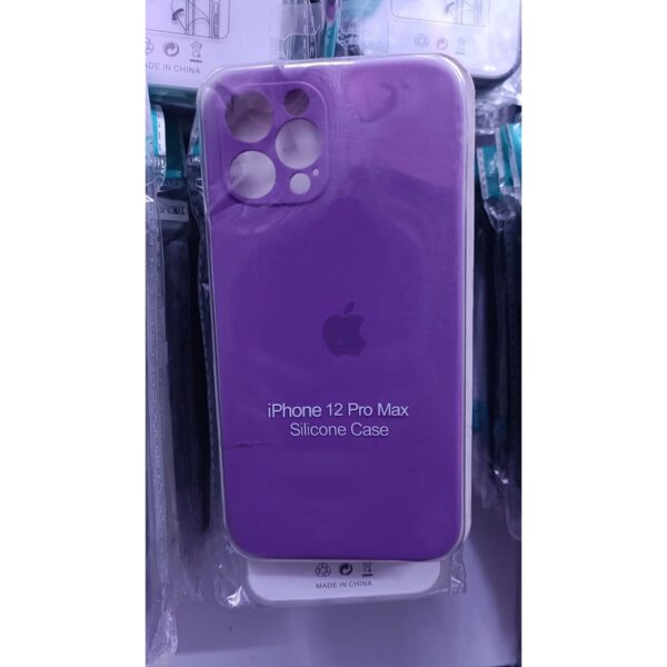 iPhone 12 Pro Max Liquid Silicone Case Gel Rubber Full Body Protection Shockproof Drop Protection Case 6.7