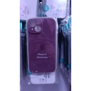ip 15 Smooth Liquid Silicone Cover/Case for IPhone 15