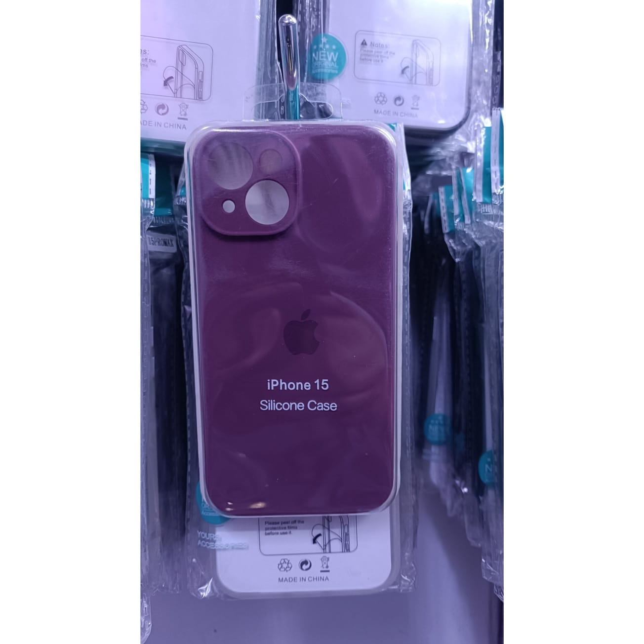 Smooth Liquid Silicone Cover/Case for IPhone 15