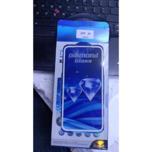 ipx white Diamond Mobile Phone Screen Glass Film white for iphone X
