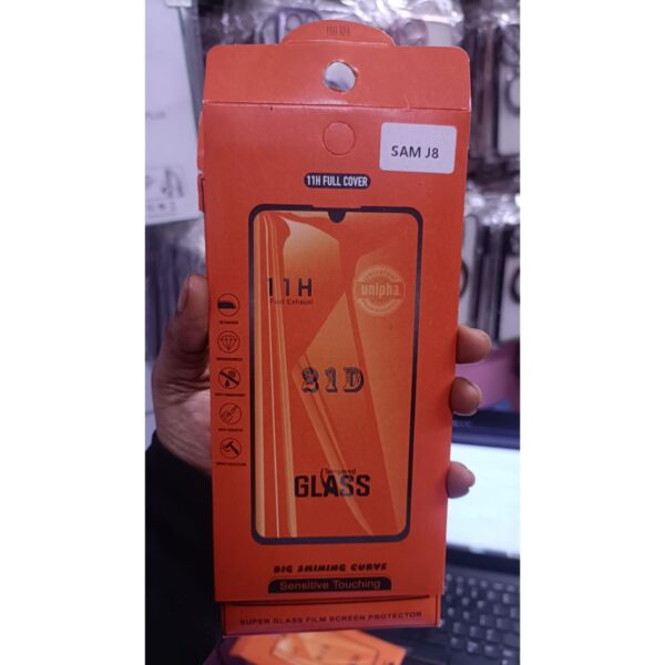 Samsung J8 Mobile Screen Protector.