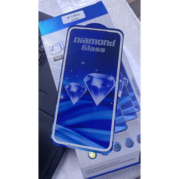High Quality Diamond Edge Phone Tempered Glass Screen Protector for Iphone 15 Pro Max Phone Screen Protector
