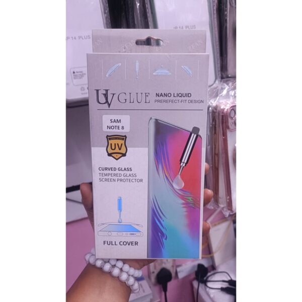 UV Liquid Glue Screen Protector FOR SAMSUNG NOTE 8
