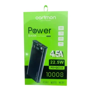 Oarimon LED Digital Display PD 22.5W 3.0 Portable Fast Charger 10000mAh