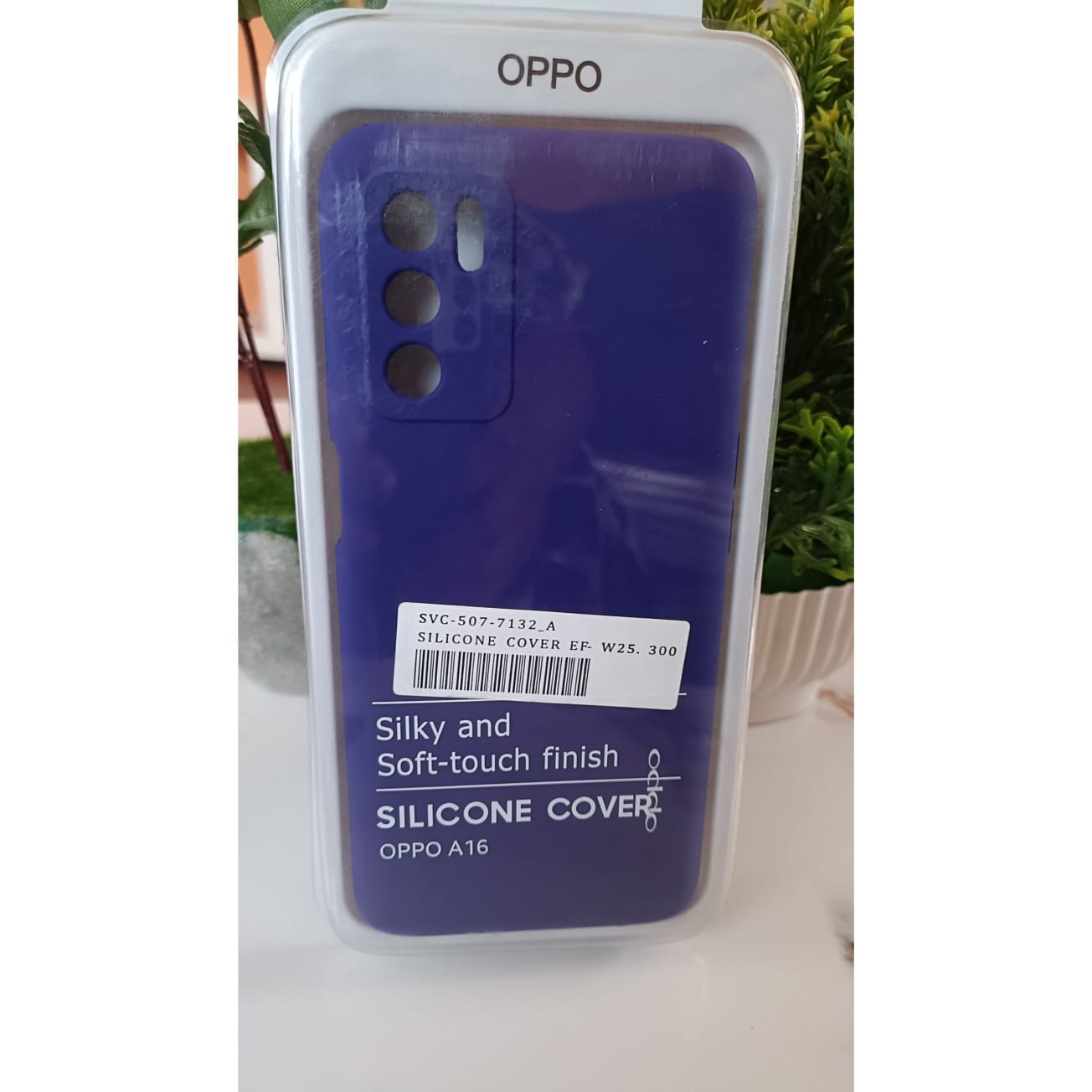 Soft Anti-fingerprint Silicone TPU Cover Case for Oppo A16