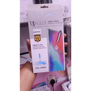 s1 S10Plus UV Glue Curved tempered Glass screen protector