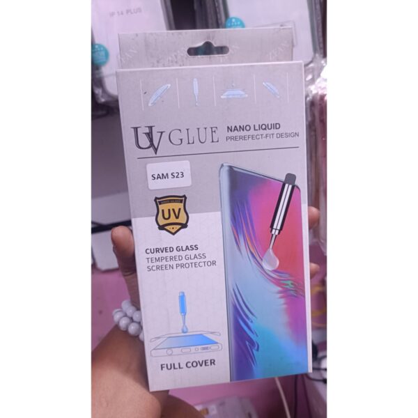 Samsung Galaxy S23 UV glue Glass Clear Tempered Glass Screen Protector