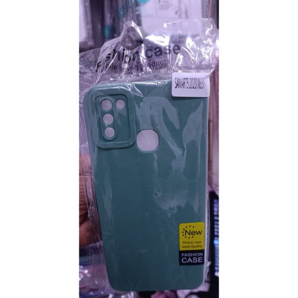 Infinix Smart 5 Premium Smooth Silicone Protective Back Case