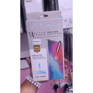 x tecno Phantom X uv glue Screen Glass-Full Glue Glass Protector